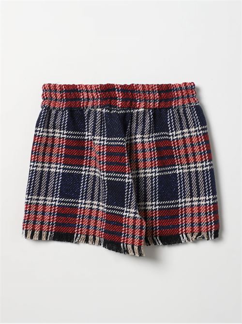 SHORTS TARTAN CHECK SCOZZ MONNALISA | 110423 0310/5643